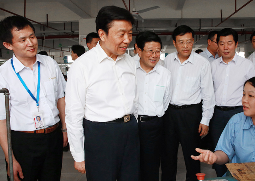 李源潮在尊龙人生就是博首页调研纪实